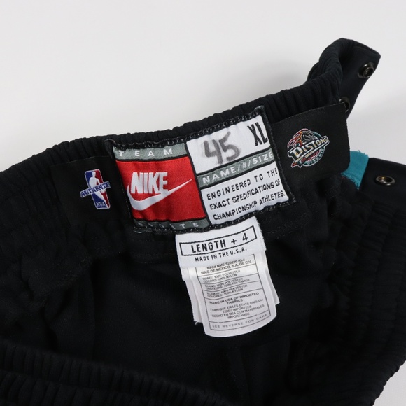Vintage Nike Detroit Pistons Team Issued Pants XL - Picture 6 of 8